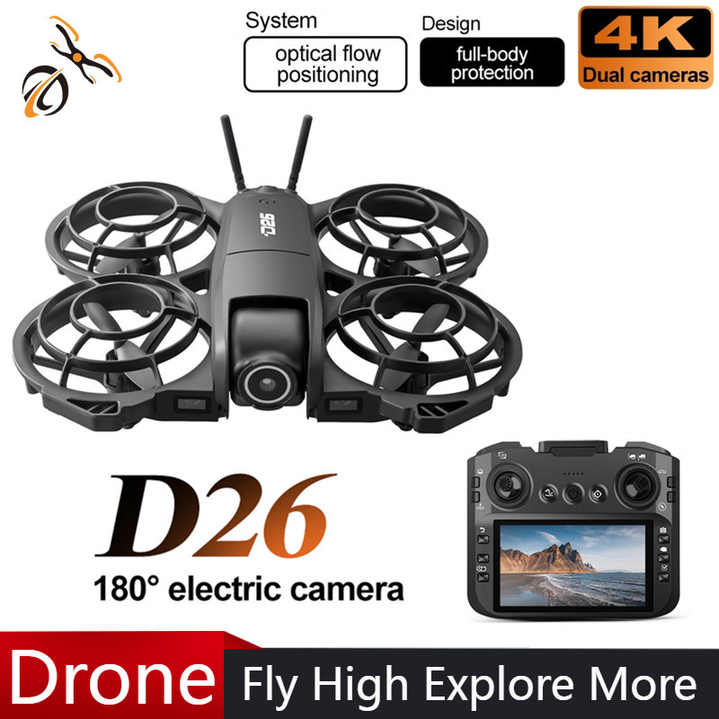 Drone Cinematic - طائرة بدون طيار D26 بدقة 4K