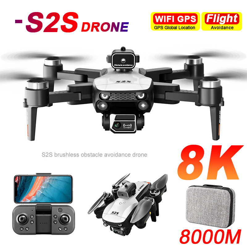 جديد S2S الطائرة بدون طيار 8K  - مراجعة Drone Multispectral وسعره