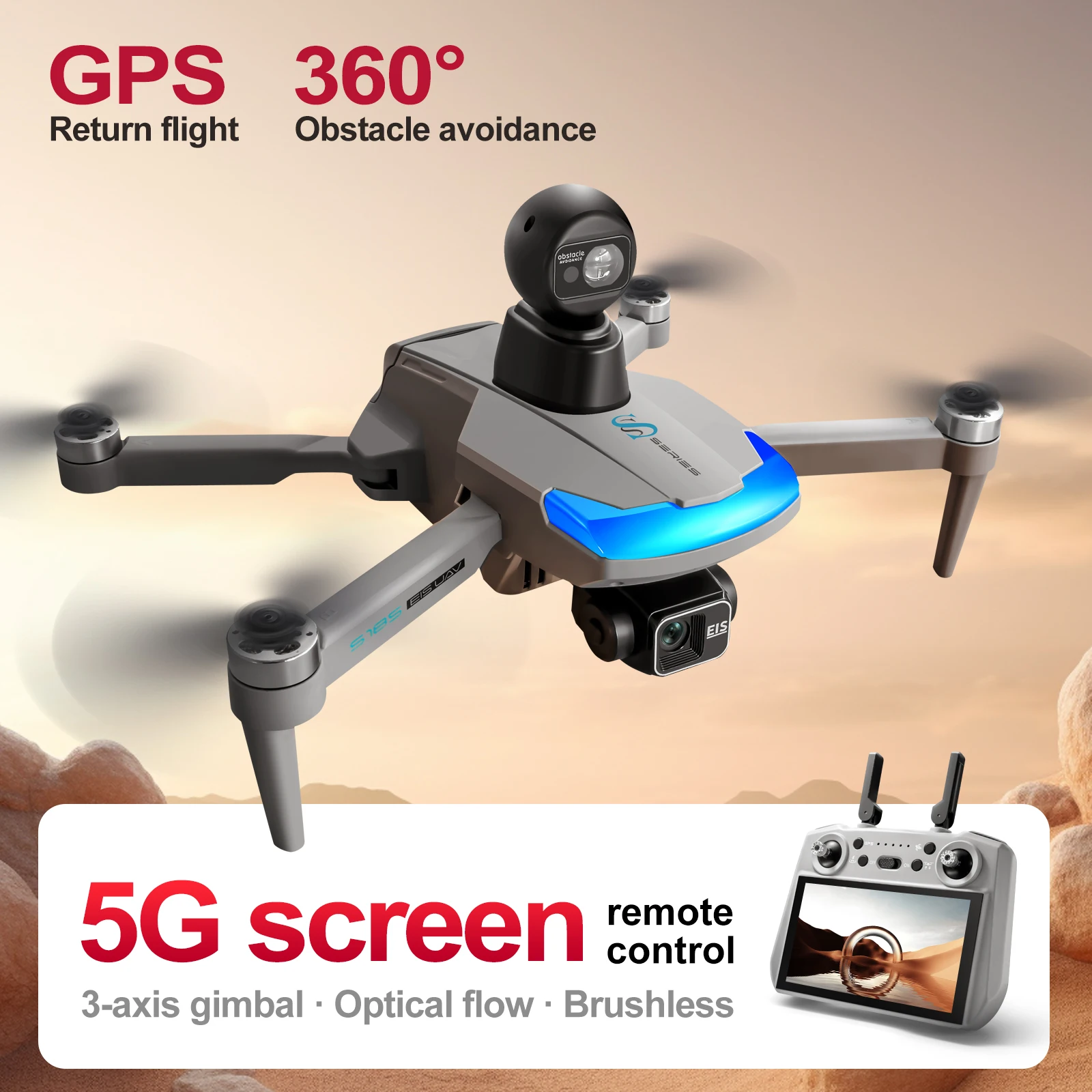 طائرة بدون طيار احترافية S185  - مراجعة Drone Surveying وسعره