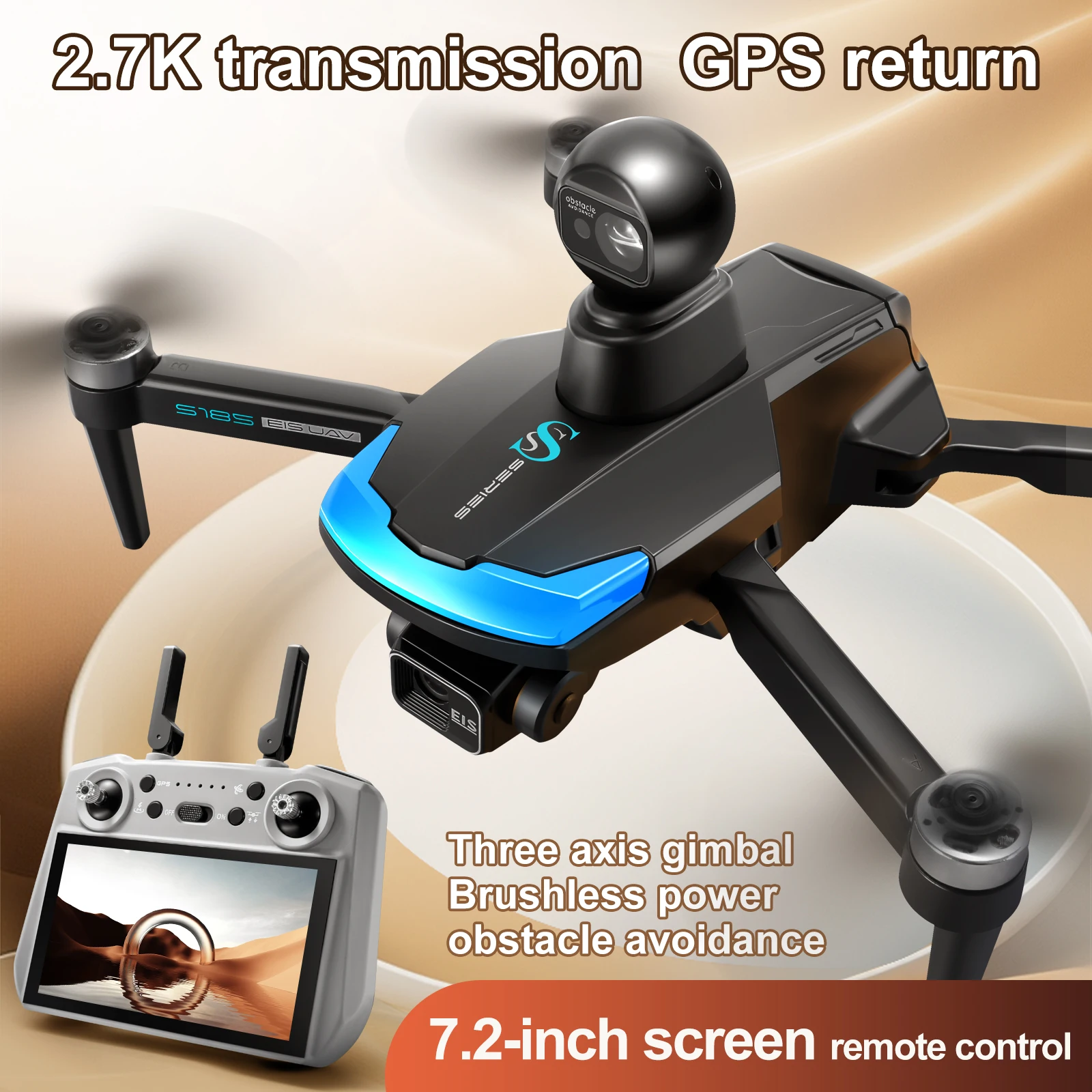طائرة بدون طيار احترافية S185  - مراجعة Drone Surveying وسعره