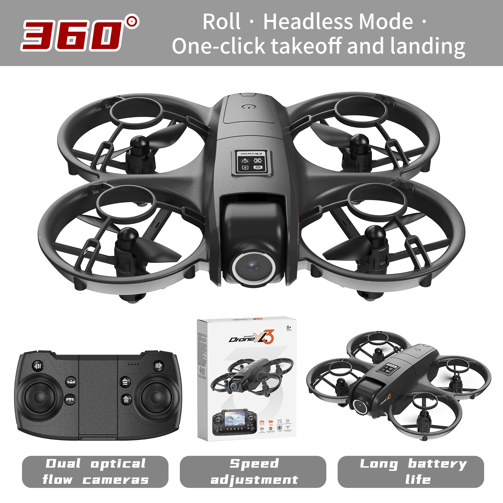 طائرة بدون طيار YL3 RC جديدة ب - مراجعة Drone Surveying وسعره